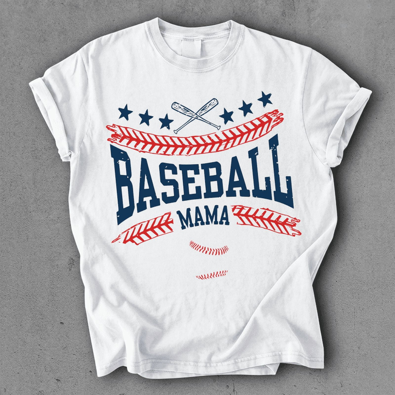 Baseball Mama Classic Tee – Sporty Mom Graphic Shirt