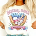 thumbnail image 1 of Baseball Mama Clipart Shirt, Pink Baseball Glove Shirt, Catch Every Moment Mom , Sports Mom Shirt, 1 of 5