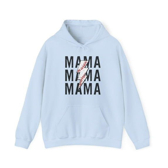 Baseball Mama Mom Mothers Day Hoodie, Gifts, Hooded Sweatshirt