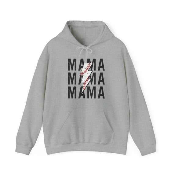 Baseball Mama Mom Mothers Day Hoodie, Gifts, Hooded Sweatshirt
