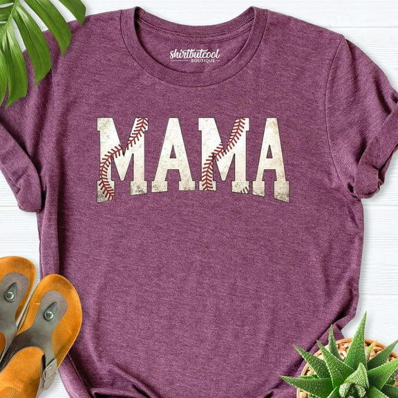 Baseball Mama Shirt, Baseball Shirt, Baseball Mom Shirt, Baseball Season Shirt, Baseball Lover Mama Gift Shirt,Women Baseball Game Day Shirt TSHIRT All Size S-5XL