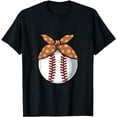 thumbnail image 1 of Baseball Melanin Bandana Black History Month BLM Sport T-Shirt, 1 of 5