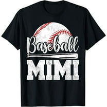 Baseball Mimi Baseball Player Game Day Mother's Day T-Shirt