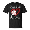 thumbnail image 1 of Baseball Mimi Family Matching Mimi Baseball Mother T-Shirt, Cute Baseball Shirt for Mimi, Family Matching T-shirt, Baseball Mom Gift, Mimi Love Baseball Shirt, 1 of 3