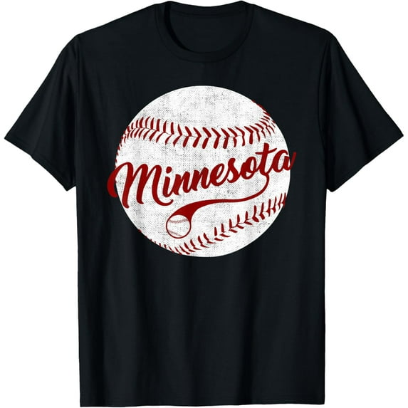 Baseball Minnesota Team Love Twin City National Pastime Men T-Shirt