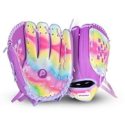 Kids Youth Baseball Glove, Girls Softball Gloves, 10.5'' Tee Ball Glove for Training and Beginner Play Left Baesball Mitt Right Hand Throw