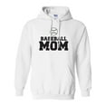 thumbnail image 1 of Baseball Mom Adult Hooded Sweatshirt, 1 of 3
