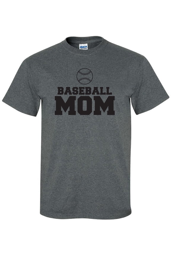 Baseball Mom Adult Short Sleeve T-shirt