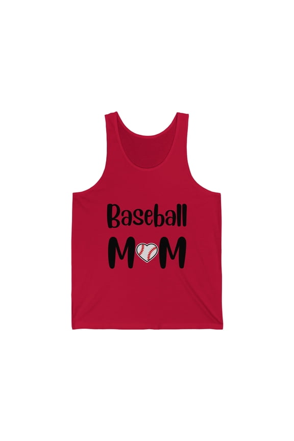 Baseball Mom Baseball Fan Tee Unisex Jersey Tank Baseball Fan Tank 2XL