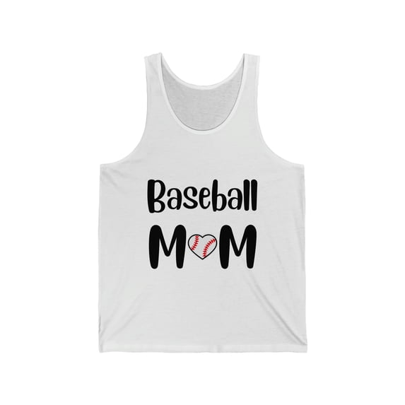 Baseball Mom Baseball Fan Tee Unisex Jersey Tank Baseball Fan Tank 2XL