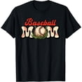 thumbnail image 1 of Baseball Mom Baseball Lover Sports Mom Mothers Day T-Shirt, 1 of 4
