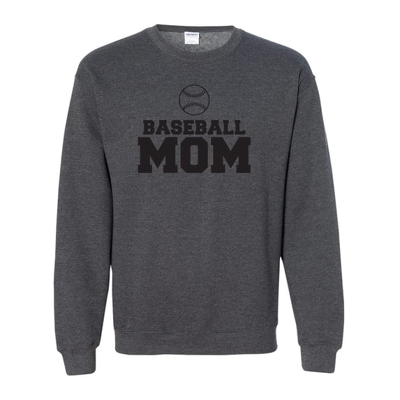 Baseball Mom Crewneck Sweatshirt