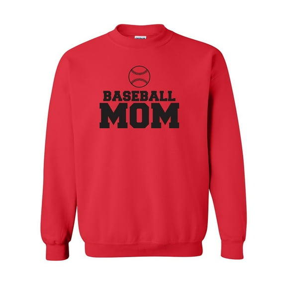 Baseball Mom Crewneck Sweatshirt