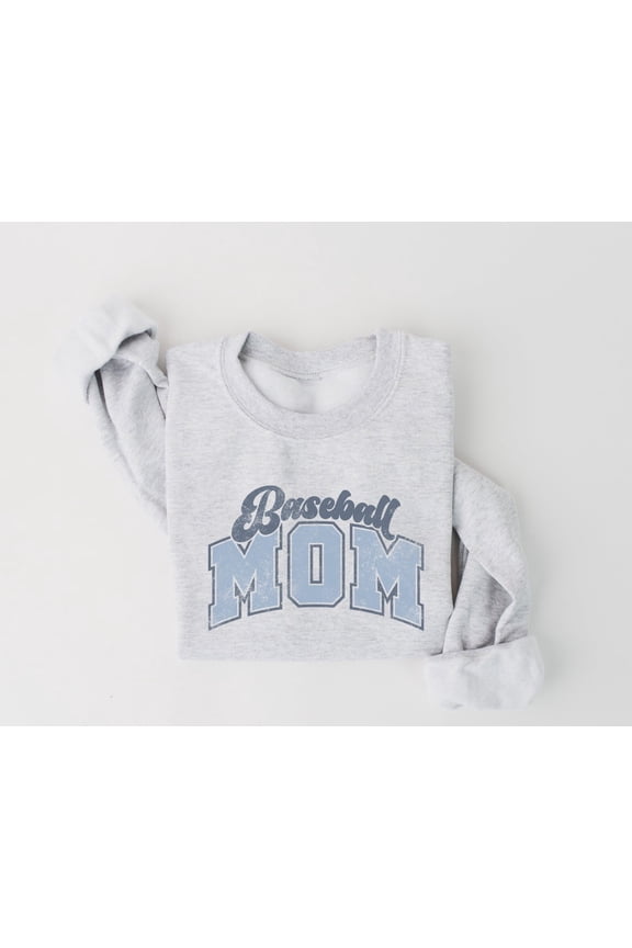 Baseball Mom Distressed Retro Sweatshirt, Baseball Mom Shirt, Baseball Mom Crewneck, Baseball Mama Sweatshirt, Baseball Mom Sweater TSHIRT All Size S-5XL