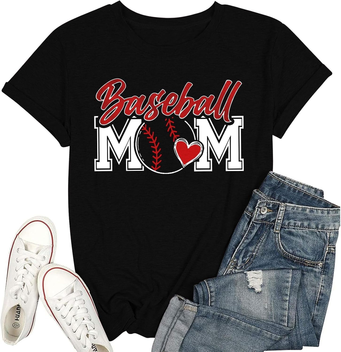 Tee-Ball Mom Decal Sticker 2-Pack - 5 Inch Sports Parent Car Window Stickers