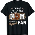 thumbnail image 1 of Baseball Mom I’M His Biggest Fan T Shirt Size S-5XL, 1 of 5