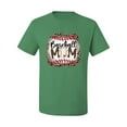 thumbnail image 1 of Baseball Mom Jaguar Print Sports Men's Graphic T-Shirt, Kelly, Small, 1 of 4