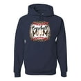 thumbnail image 1 of Baseball Mom Jaguar Print Sports Unisex Graphic Hoodie Sweatshirt, Navy, Medium, 1 of 4