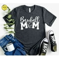 thumbnail image 1 of Baseball Mom Life T-Shirt: Womens Sports Shirt Sweatshirt All Size S-5XL, 1 of 5
