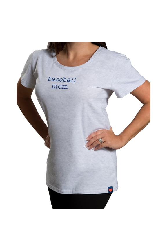 Company - Baseball Mom - Medium Gray T-Shirt