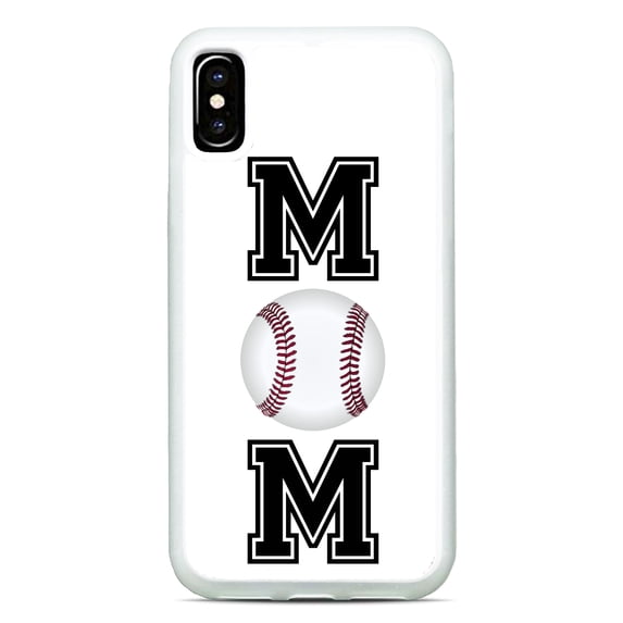 Baseball Mom Phone Case Team Sports Slim Shockproof Hard Rubber Custom Case Cover For iPhone 15 Pro Max 14 Plus 13