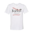thumbnail image 1 of "Baseball Mom Shirt, Baseball Mom, Soft Bella Canvas, Sublimation, Baseball Shirt, Sports Mom, Gift For Her, Boy Mom, Girl Mom, Baseball Tee, White, XL", 1 of 1
