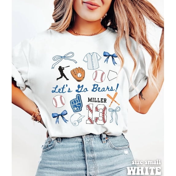 Baseball Mom Shirt, Baseball Mom Tee, Coquette Baseball Mom Tee, Baseball Season Tee, Game Day Shirt, Baseball Lover