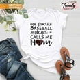 thumbnail image 1 of Baseball Mom Shirt, Mothers Day Gift, Mom Birthday Gift Shirt, My Favorite Baseball Player Calls Me Mom, Game day Shirt,Sport Mom Shirt Gift SWEATSHIRT All Size S-5XL, 1 of 5