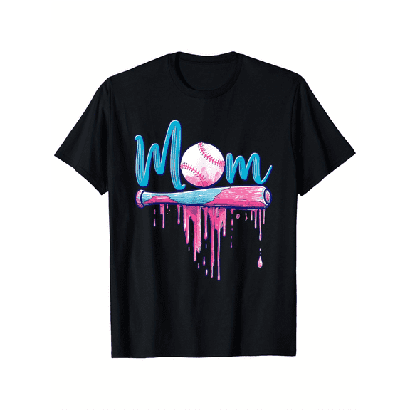 Baseball Mom Shirt for Women, Perfect Gift for Baseball Moms, Game Day Graphic Tee