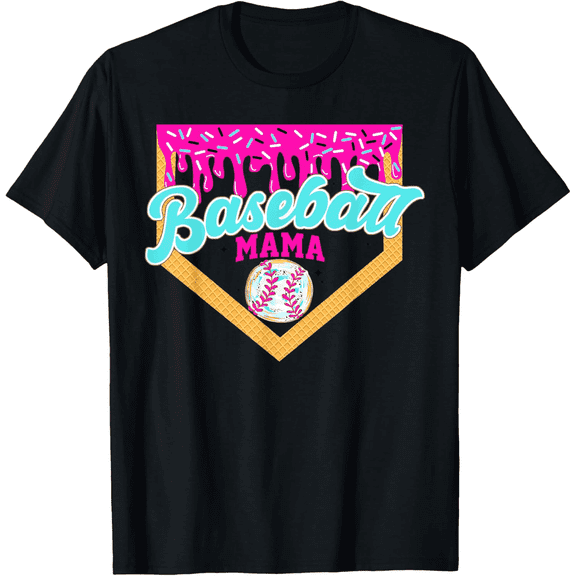 Baseball Mom Shirt for Women, Perfect Gift for Baseball Moms, Game Day Graphic Tee