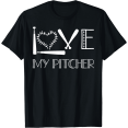 thumbnail image 1 of Baseball Mom Shirt for Women, Soft Cotton Casual Baseball Mom Tee for Everyday Wear, 1 of 7