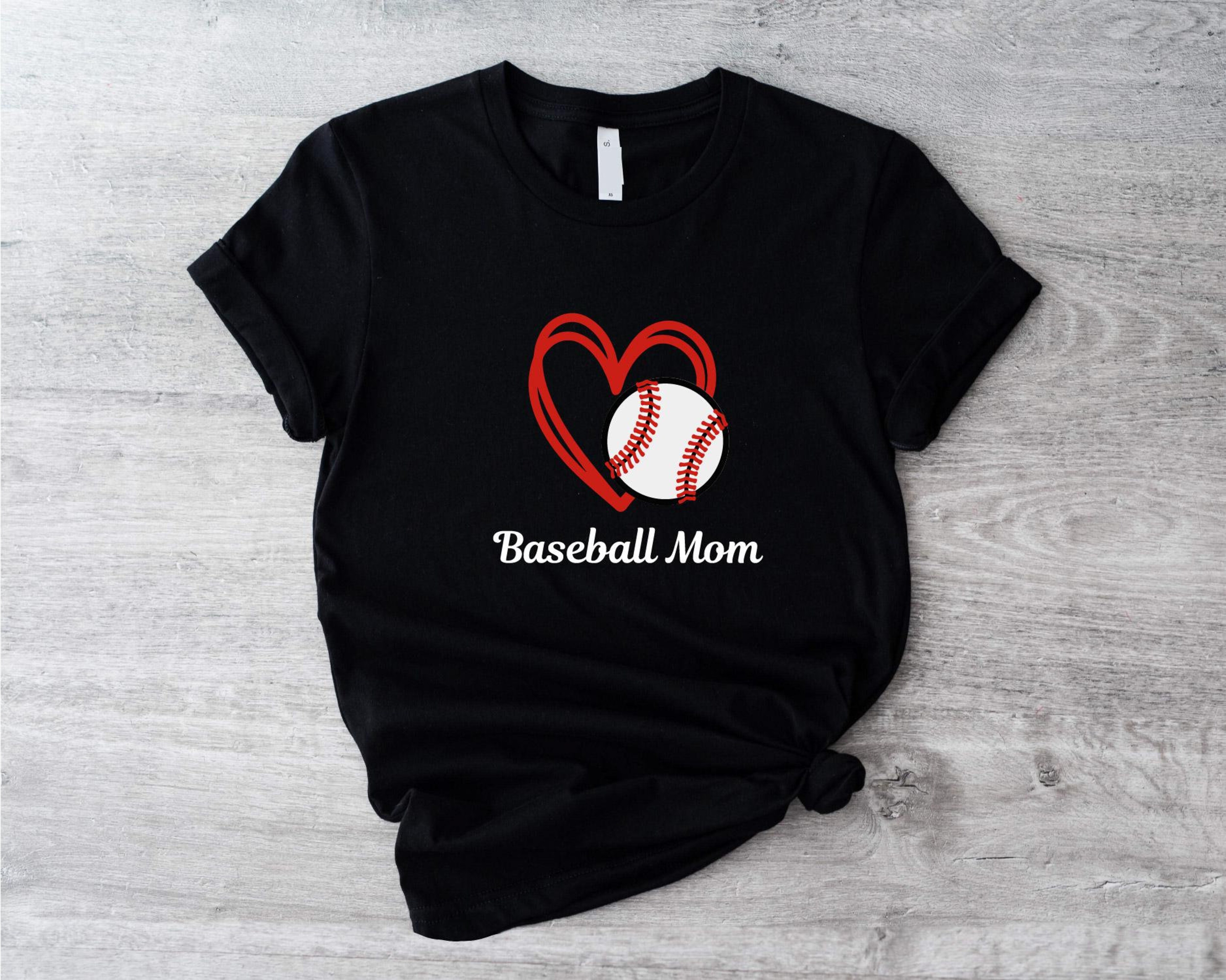 Baseball Mom Tshirt, Baseball Season Women Shirt, Cute Baseball Player