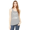 thumbnail image 1 of Baseball Mom Women's Flowy Racerback Tank, 1 of 2