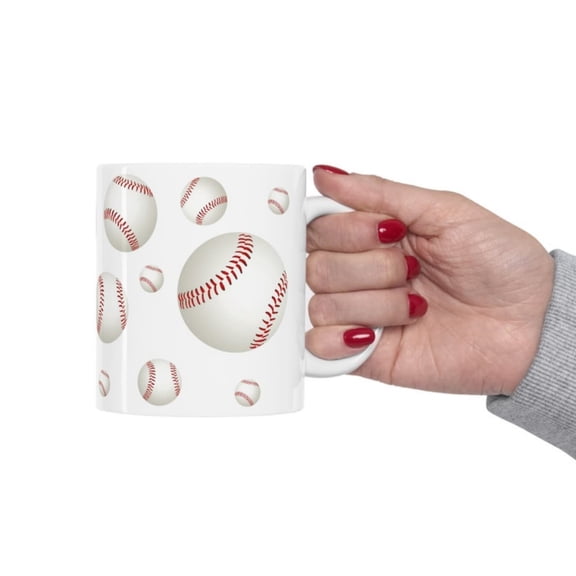 Baseball Mug, Baseball Ball Mug, Spor Gif, Coffee Lover, Gift Baseball Player, Gift, Baseball Essentials, Mug Him.