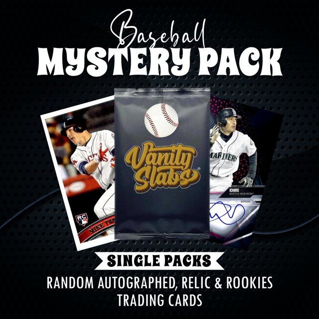 Baseball Mystery Pack (Random Autographed, Relic & Rookies Trading