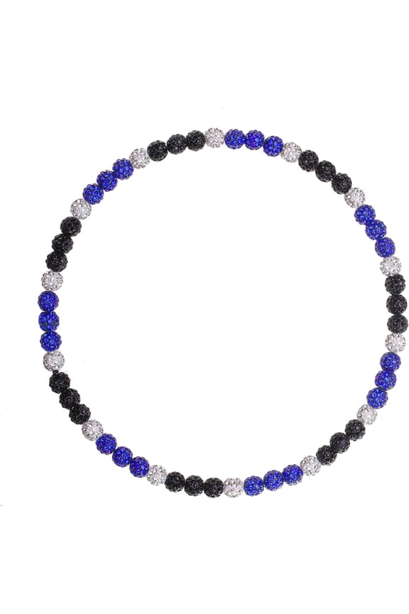 Baseball Necklace 17in/20in Braided Baseball Bling Necklaces Rhinestone Beaded Necklace Baseball Drip Accessories Stuff Lifestyle[p353]