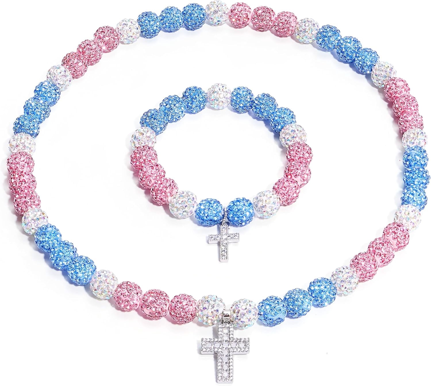 Baseball Necklace 18in Baseball Fan Chain Cross Necklace for Men Women ...