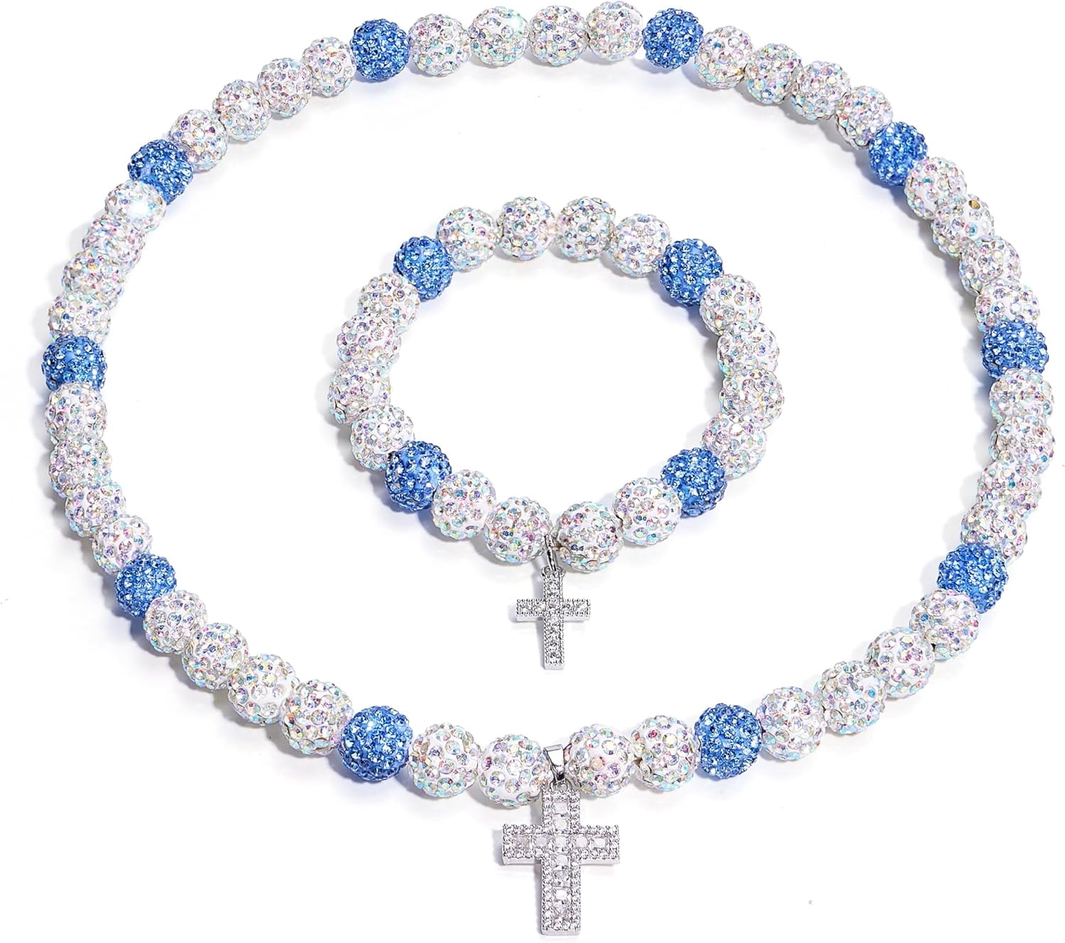 Baseball Necklace 18in Baseball Fan Chain Cross Necklace for Men Women ...