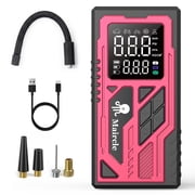 Maircle Cordless Tire Inflator Portable Air Compressor, 150 PSI Air Pump for Car Tires, 8000mAh Tire Pump with Pressure Gauge, LED Light, Auto-shutoff for Bicycle Bikes Motorcycles Balls
