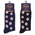 thumbnail image 1 of Baseball Novelty Socks (Mens), 1 of 3