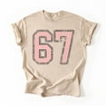 thumbnail image 1 of Baseball Number 67 Jersey Player Uniform #67 Fan T-Shirt, Multicolors, Size S-5XL, 1 of 5