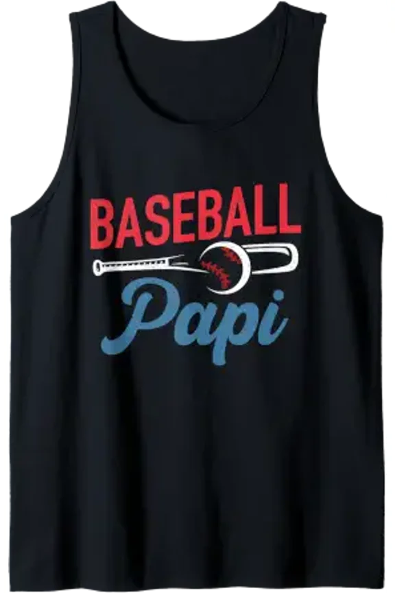 Baseball Papi Life Dad Grandpa Tank Top Size S-3XL