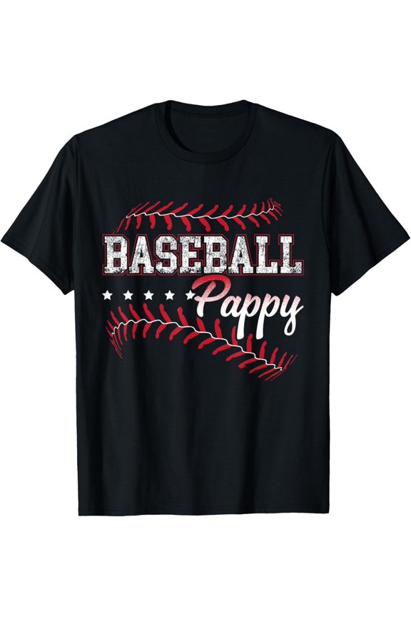Baseball Pappy T-Shirt Love Playing Baseball