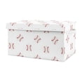 thumbnail image 1 of Baseball Patch Storage Fabric Toy Box by Sweet Jojo Designs, 1 of 4