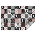 thumbnail image 1 of Baseball Patchwork Pattern Rectangle Tablecloth 60"x84",Waterproof Polyester Rectangle Table Cloth, Wipeable Spillproof Polyester Tablecloth for Dining, Camping, Indoor and Outdoor, 1 of 5