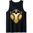 thumbnail image 1 of Baseball Pirate Baseball Player Tank Top Size S-3XL, 1 of 4