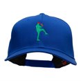 thumbnail image 1 of Baseball Pitcher Silhouette Embroidered Cotton Twill Cap - Royal OSFM, 1 of 5