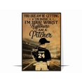 Baseball Pitcher Wall Art Print, Sports Motivation Decor - Walmart.com