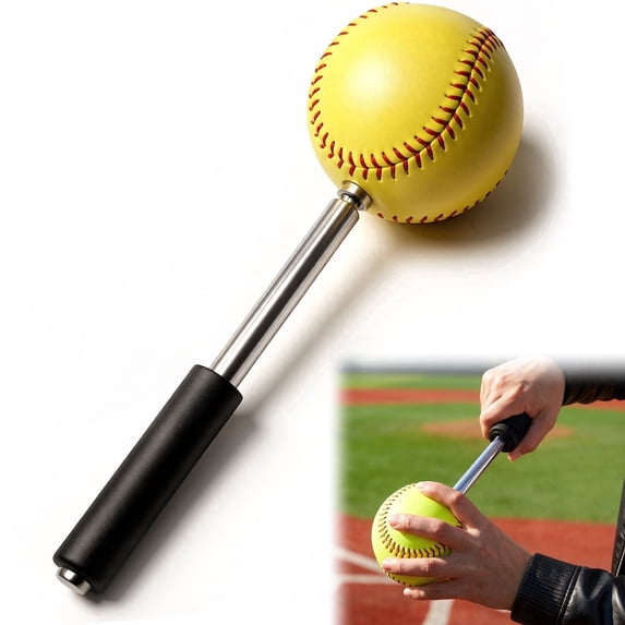 Softball Spinners Trainer in Pitching Trainer Tools, Pitcher Finger Strength and Skill Aids, Portable Softball Pitching Equipment