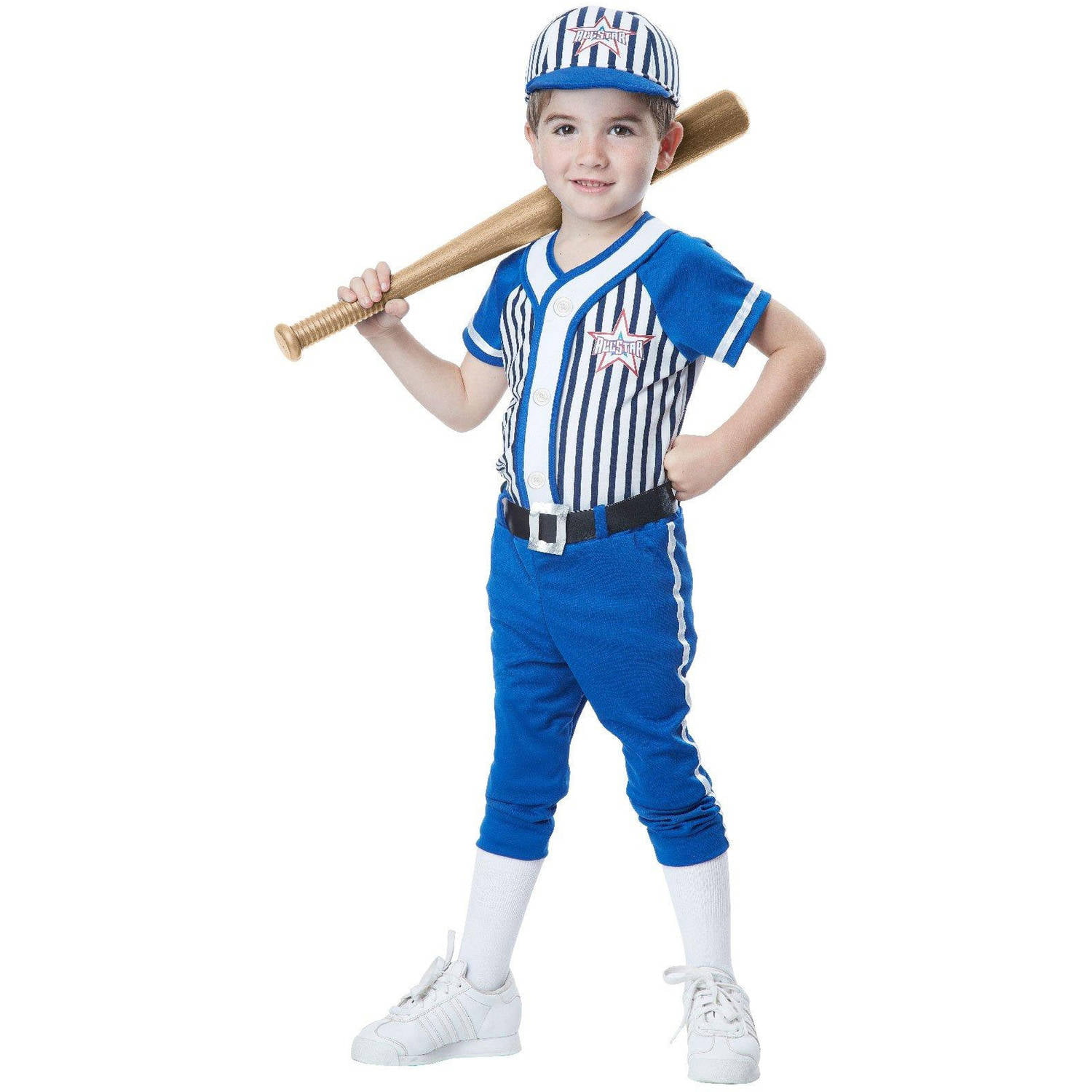 Baseball Player Child Halloween Costume, 3T-4T